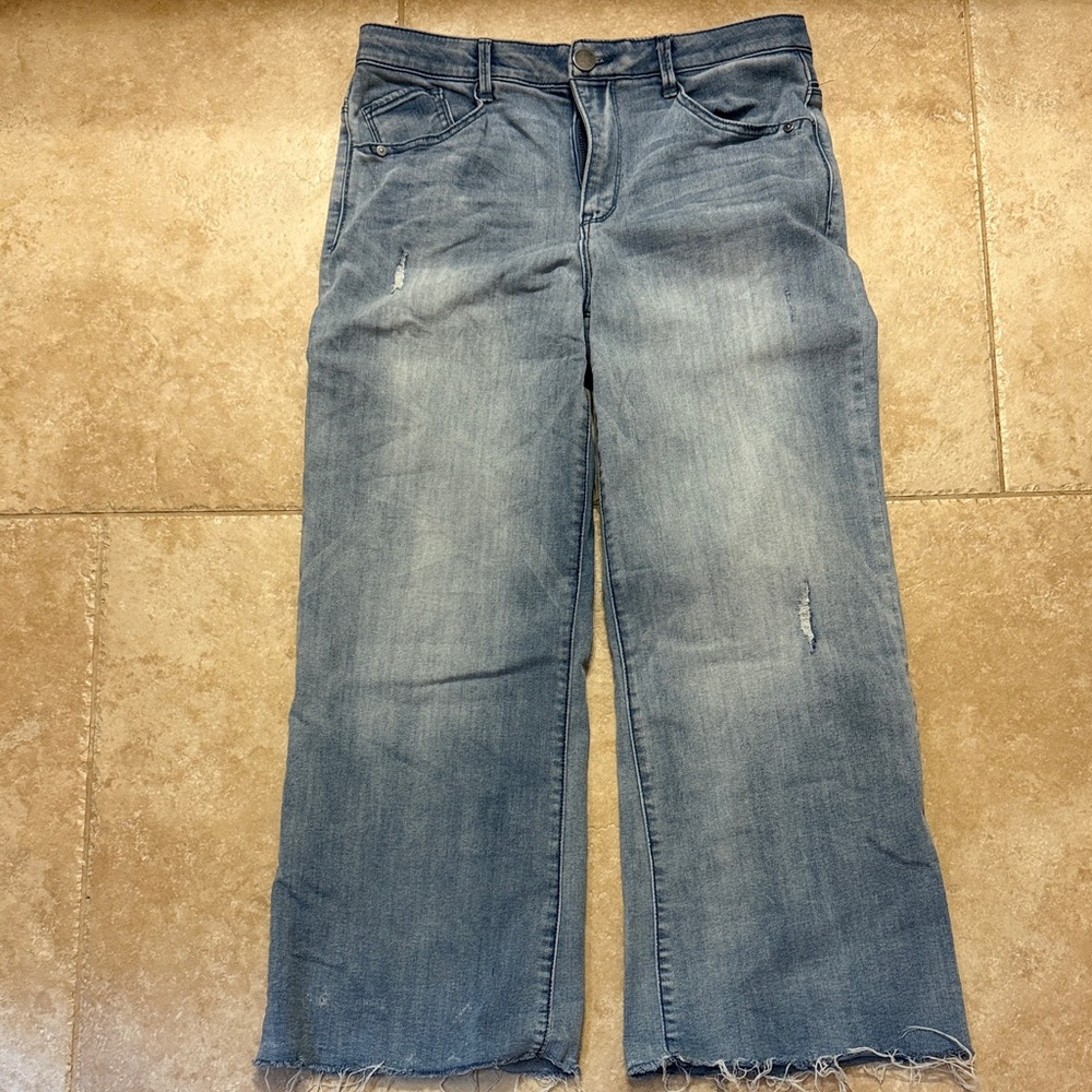 Democracy Light Blue Wide Leg Jeans